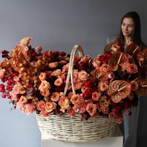 Авторская корзина Карамельная -  Размер 5XL - 6XL