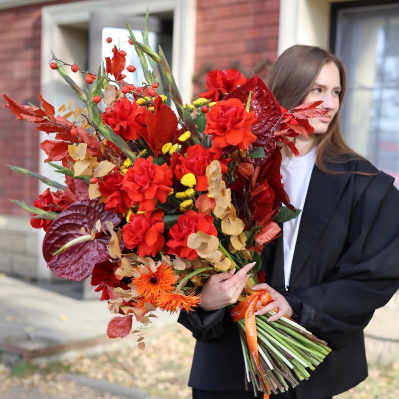 Осенние цветы: Самые тёплые и уютные букеты
