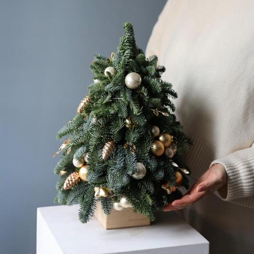 Мини елочка, гамма "Брызги шампанского"