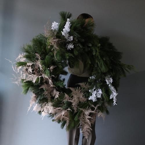 Венок "Рождественское чудо" -  120 см