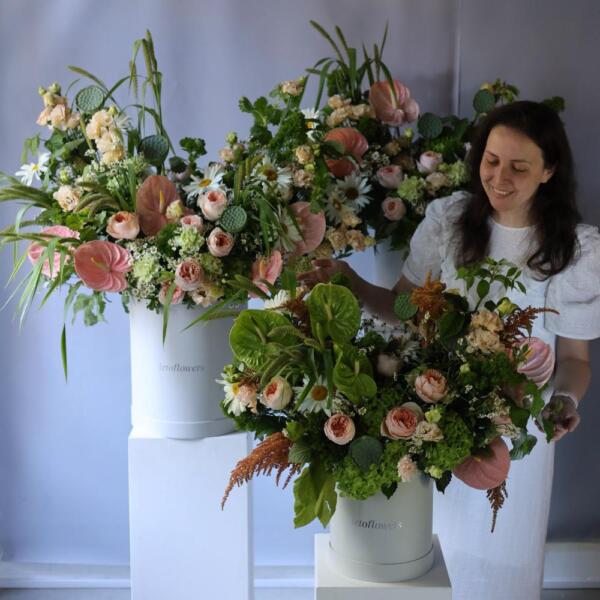 Цветочный сет "Я птицам петь для тебя велю" - Размер S