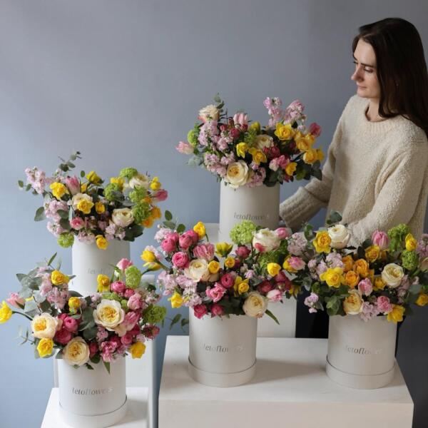 Цветочный сет "Я птицам петь для тебя велю" - Размер S