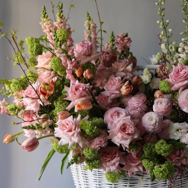 Авторская корзина Весенняя - Размер 4XL