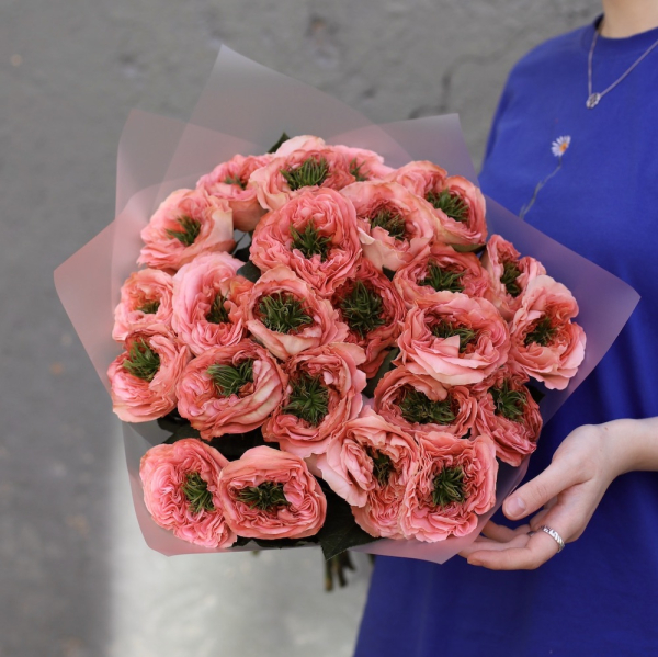 Букеты из пионовидных роз – заказать букет из свежих цветов с доставкой вМоскве • Leto Flowers