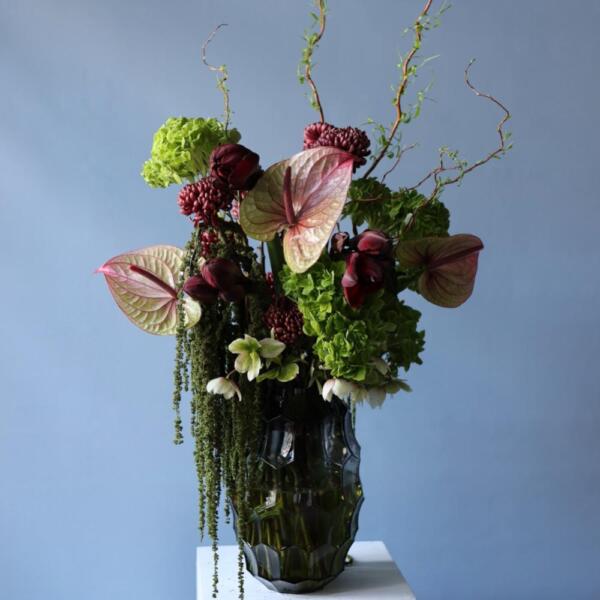 Подписка на цветы "В вазе" (4 доставки) - Размер XL