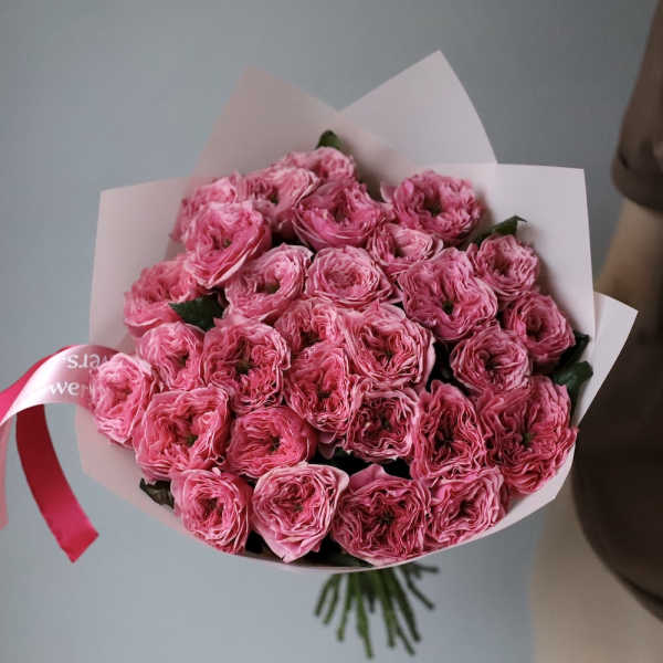 Букет из пионовидных роз Риджентс Парк - 29 роз