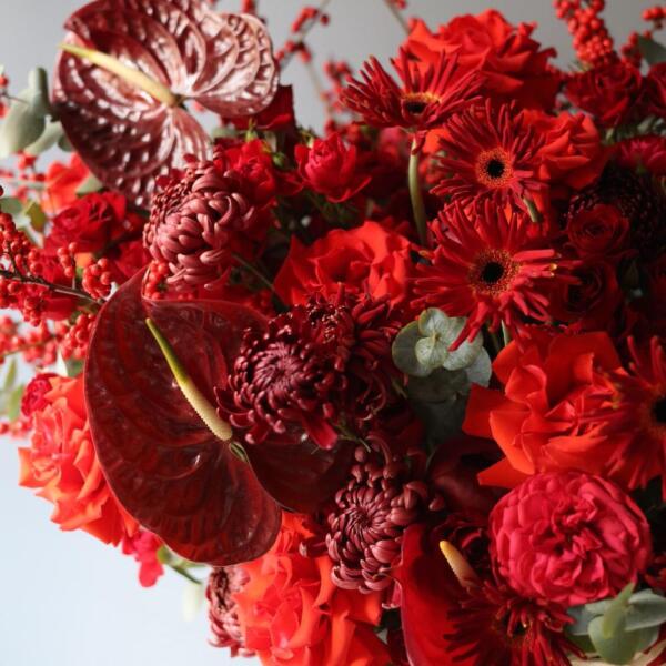 Авторская корзина Красная - Размер 5XL - 6XL