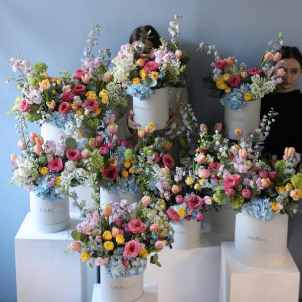 Цветочный сет "Я птицам петь для тебя велю" - Размер M