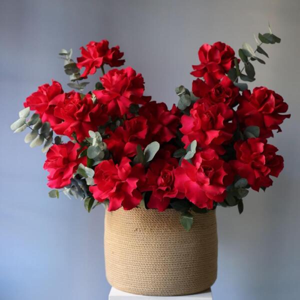 Корзина "Малиновый щербет" - Размер M