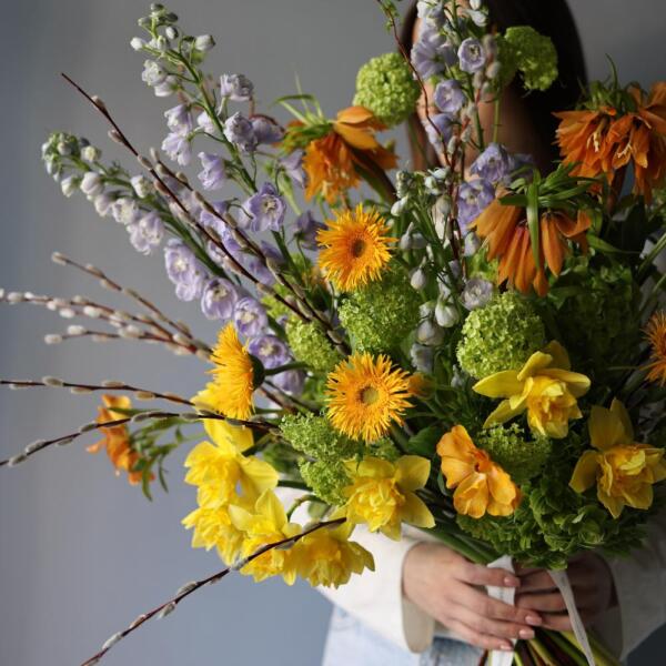 Авторский букет "Апрельская капель" - Размер L