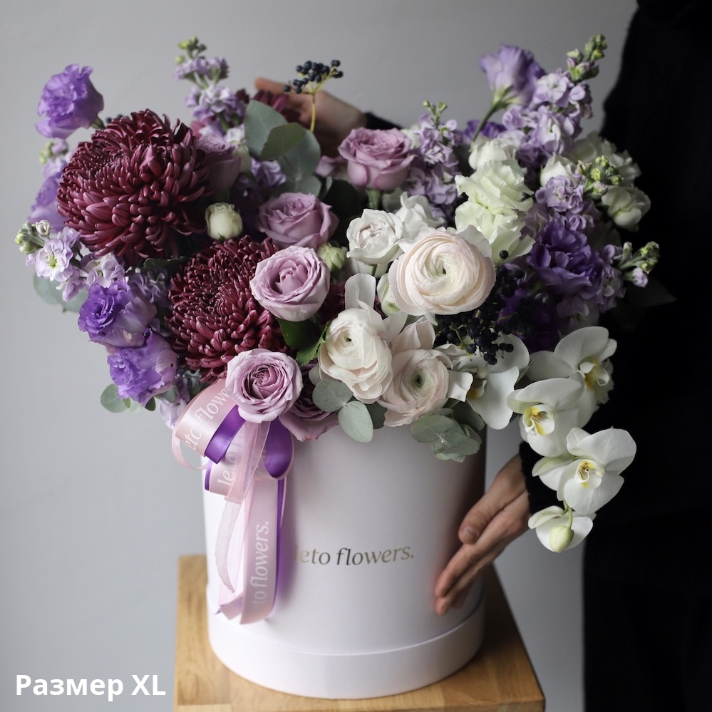 Идеи на тему «Цветы в шляпной коробке» (20) | цветы, коробка, цветочные композиции
