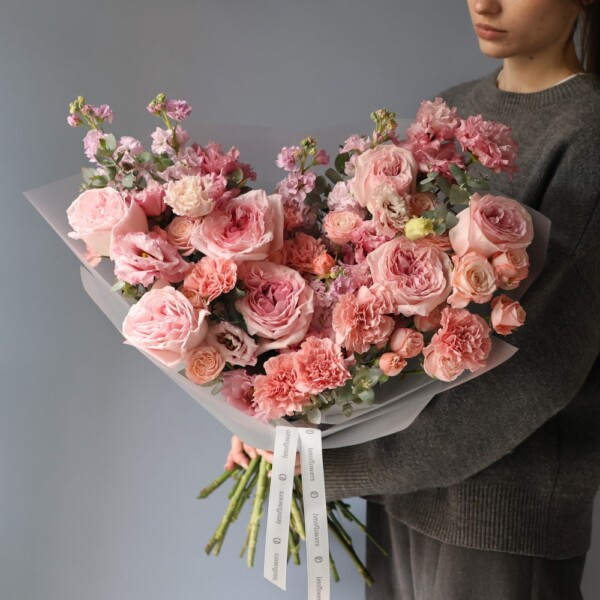 Букет комплимент Розовый - Размер L