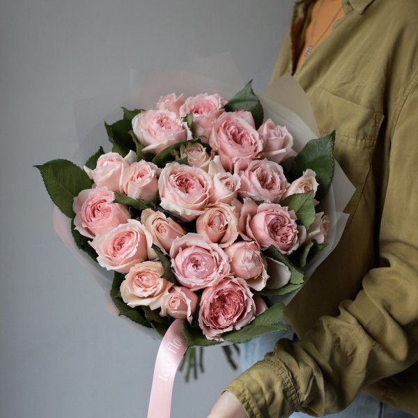 Букет из пионовидных роз Хитоми -  23 розы 