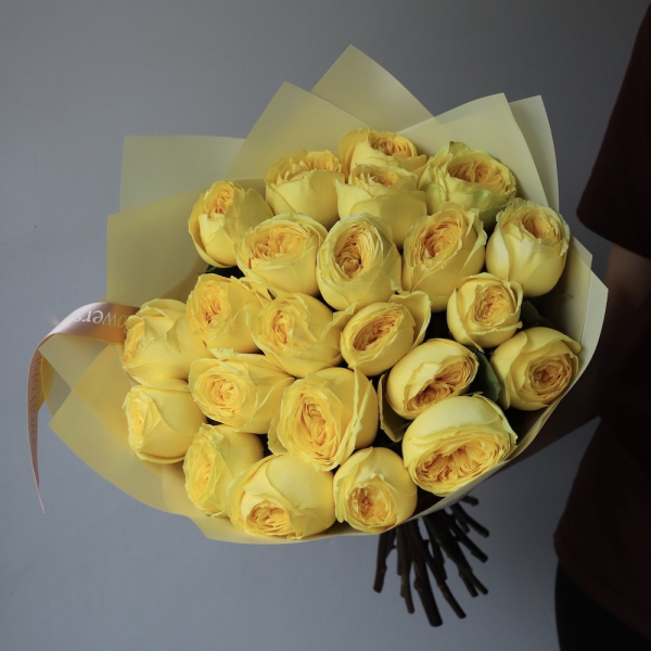 Букет из пионовидных роз Каталина - 23 розы 