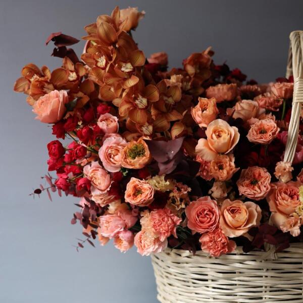 Авторская корзина Карамельная - Размер 5XL - 6XL