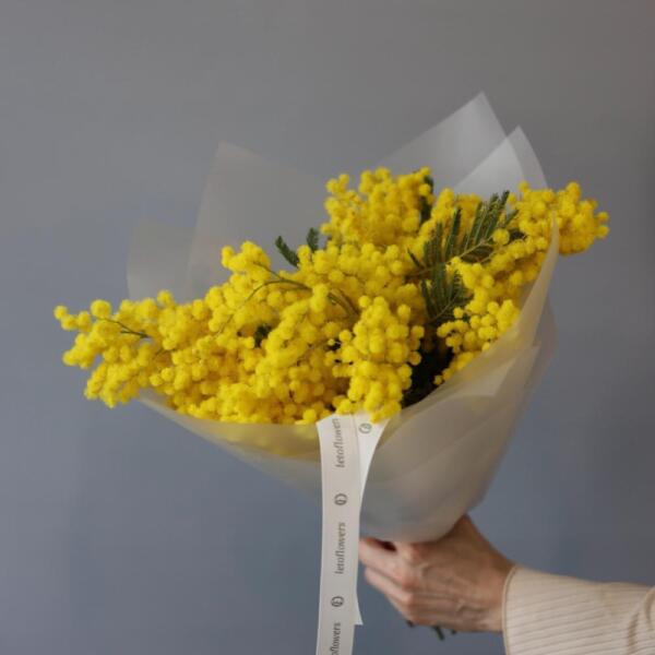 Букет из мимозы - Размер S